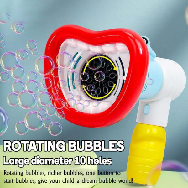 Electric Bubble Gun Toys Machine Children Outdoor Toy Bubble Maker Cheap Guns for Kids - Image 8