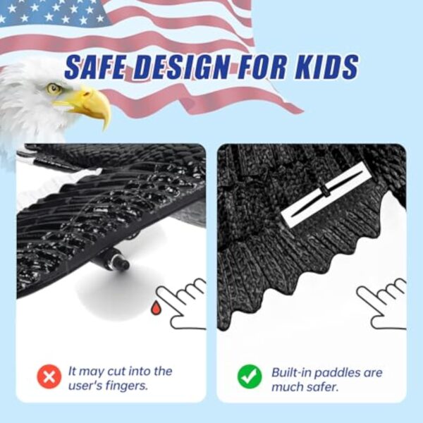 2.4G Eagle 2 CH Remote Control Foam Glider Flying Toy for Kids Beginners RC Airplane Plane Glider by HAWKS WORK - Image 6