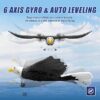 2.4G Eagle 2 CH Remote Control Foam Glider Flying Toy for Kids Beginners RC Airplane Plane Glider by HAWKS WORK - Image 16