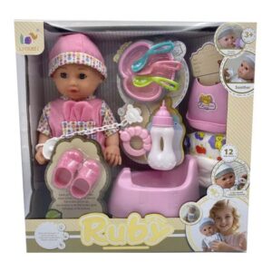 12 Inch Lovely Bath Reborn Dolls With Accessories - Image 22