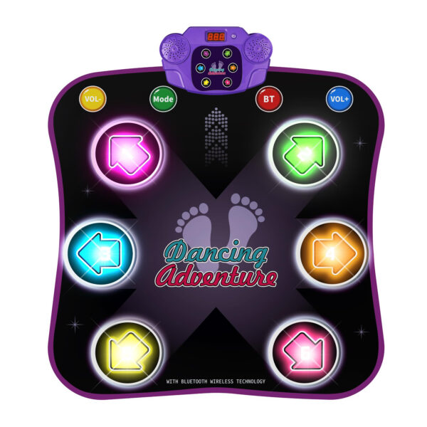 Button Wireless Bluetooth Musical Play Mats Dancing Challenge Play Mat Electronic Blanket Touch Dance Mat Toys - Image 2