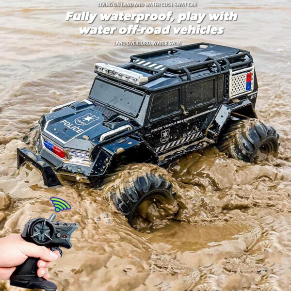 Top Powerful Battery Driven Waterproof 4WD Monster Off Road 24GHz Fast Racing Toys Amphibious RC Cars - Image 14