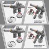 Wholesale Mini Uzi Electronic Automatic Water Pistol Toy Outdoor Shooting Games Rechargeable Automatic Water Gun - Image 16