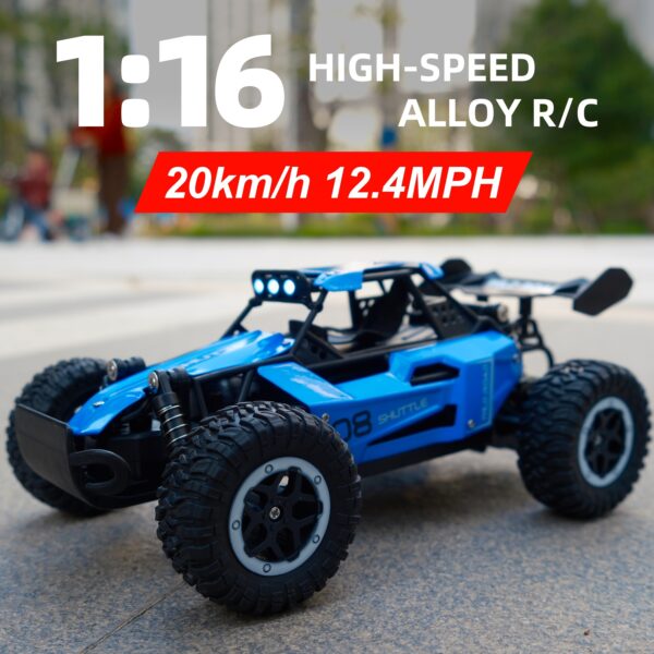 1:16 Cheap High-Speed Buggy Racing 2.4G Alloy 5CH Remote Control Off-road Toy Car - Image 10