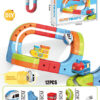 DIY Magnetic Train Rail Track Building Kits 3D Flexible Race Track Magical Train Set Railway Building Block Toys Magic Track Toys - Image 42