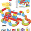DIY Magnetic Train Rail Track Building Kits 3D Flexible Race Track Magical Train Set Railway Building Block Toys Magic Track Toys - Image 28