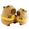 Bulk Stuffed Animals Yellow Duck Swim Ring Capibara Kawaii Stuffed Animals Toy Beachwear Capybara Plush Toy - Image 13