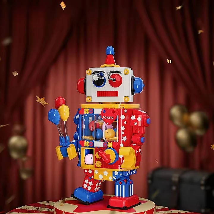 Funky Deformation Cartoon Model Assemble Robot Building Block Toy for Child Engineering Learning - Image 11