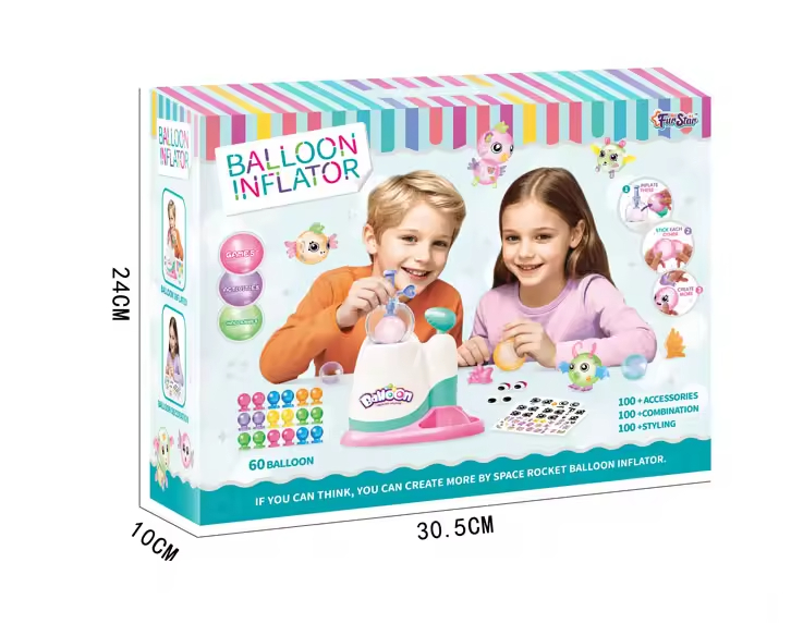 Creative Arts Crafts DIY Plastic Toys for Magic Balloon Inflator Novelty Educational Toys for Unisex Kids and Children - Image 6