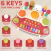 Musical Rabbit Piano Toy Early Education Instrument Plastic Animal Sound Electronic Piano Toy - Image 17